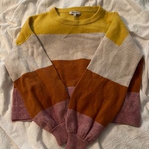Madewell stripped sweater Size M